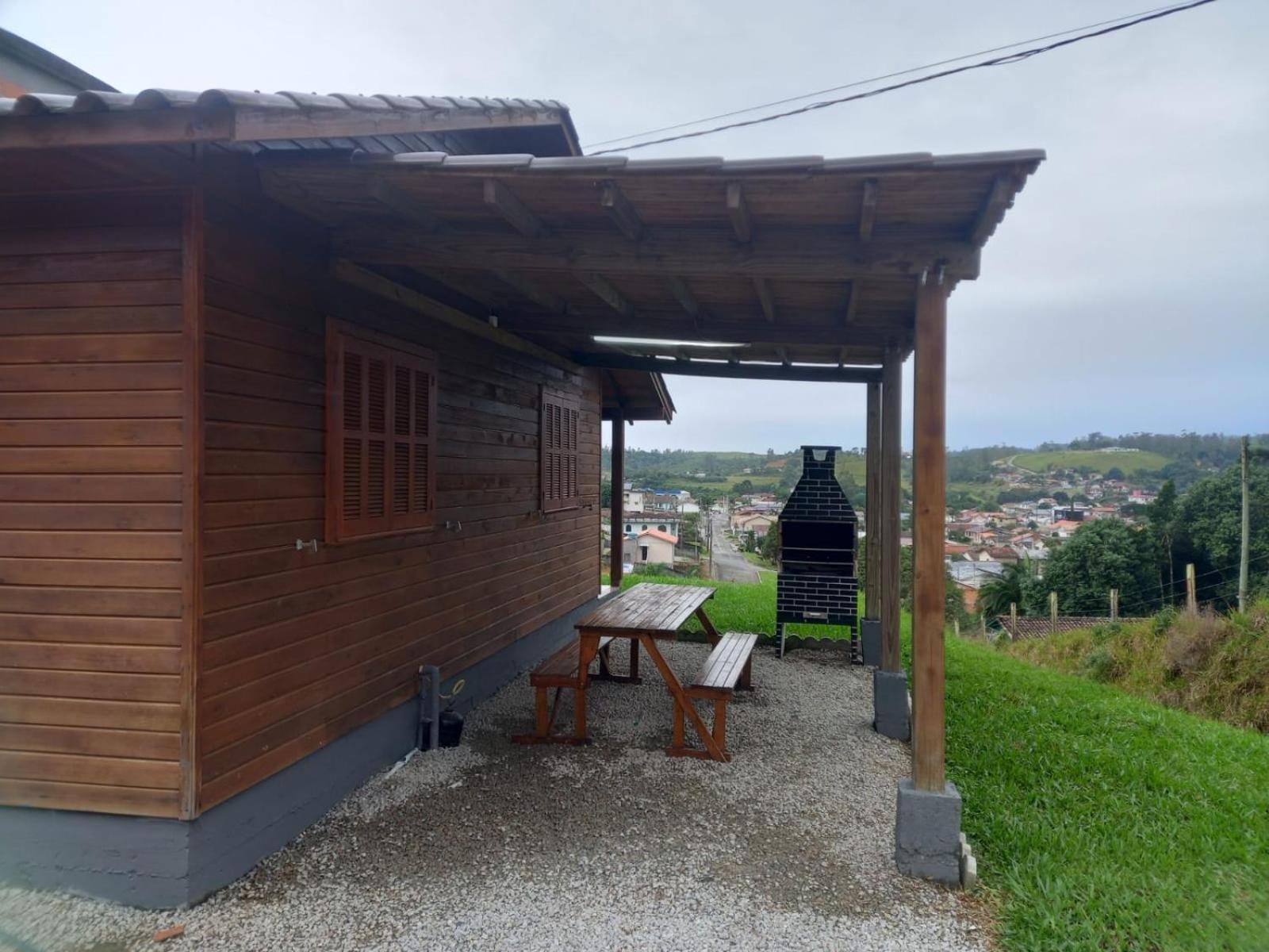 Pousada Encantos Da Montanha Lauro Muller Exteriör bild